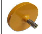 Poulie arrière 185MM diam 20