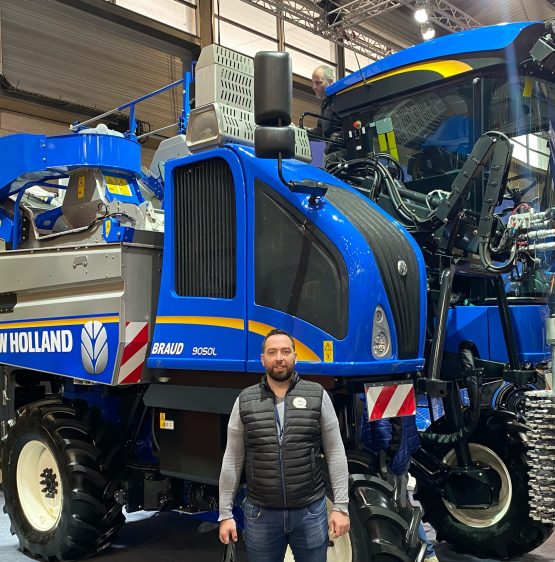 machine a vendanger Braud 9050L